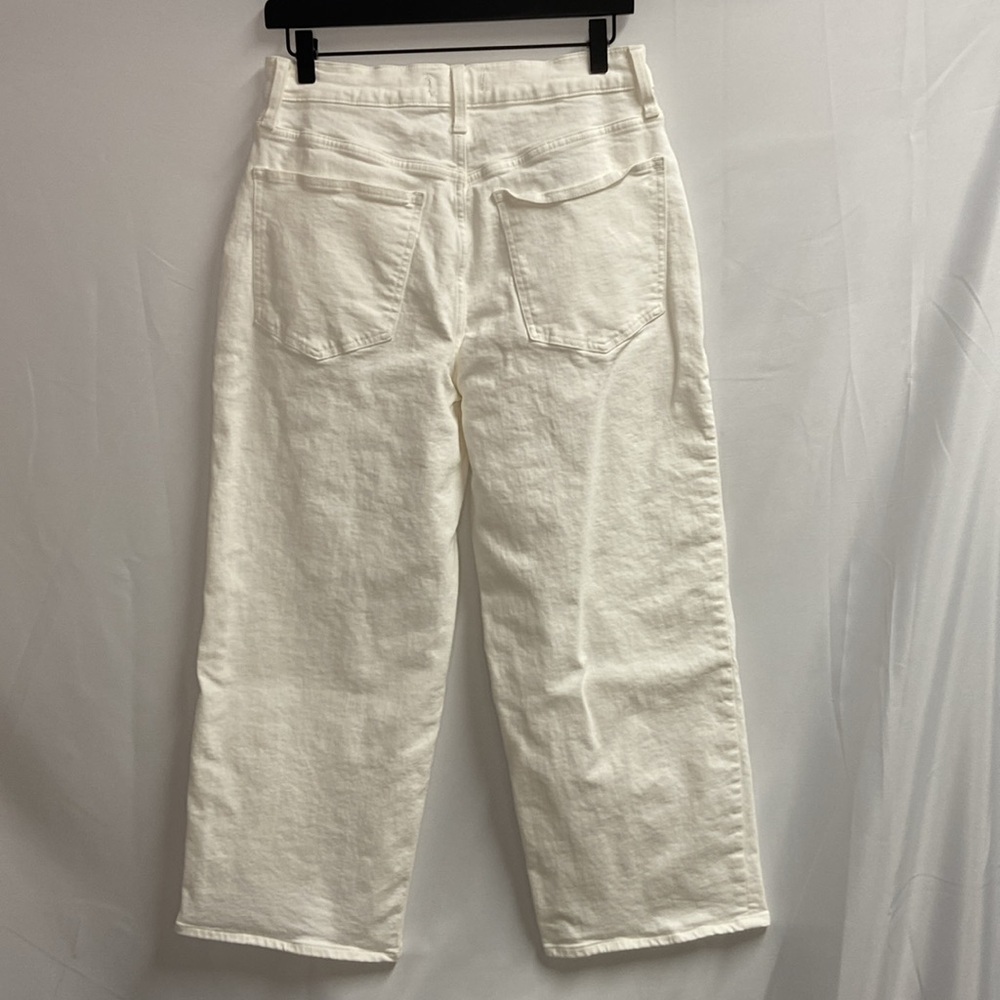 Madewell White Women's Flare Jeans - Picture 4 of 8